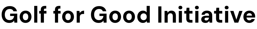 Golf for Good Initiative logo